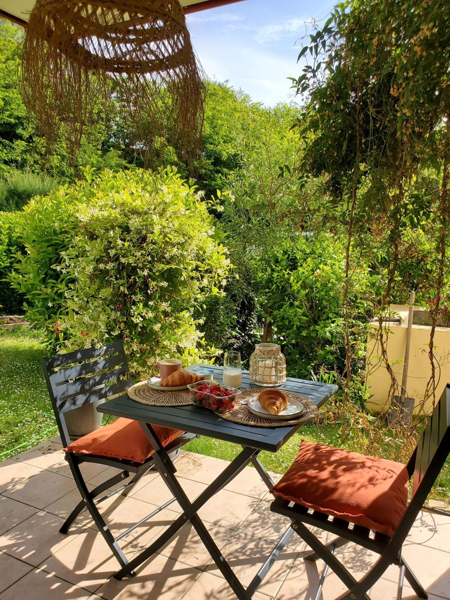 Appartement Calme Avec Jardin Bidart Biarritz Exteriér fotografie